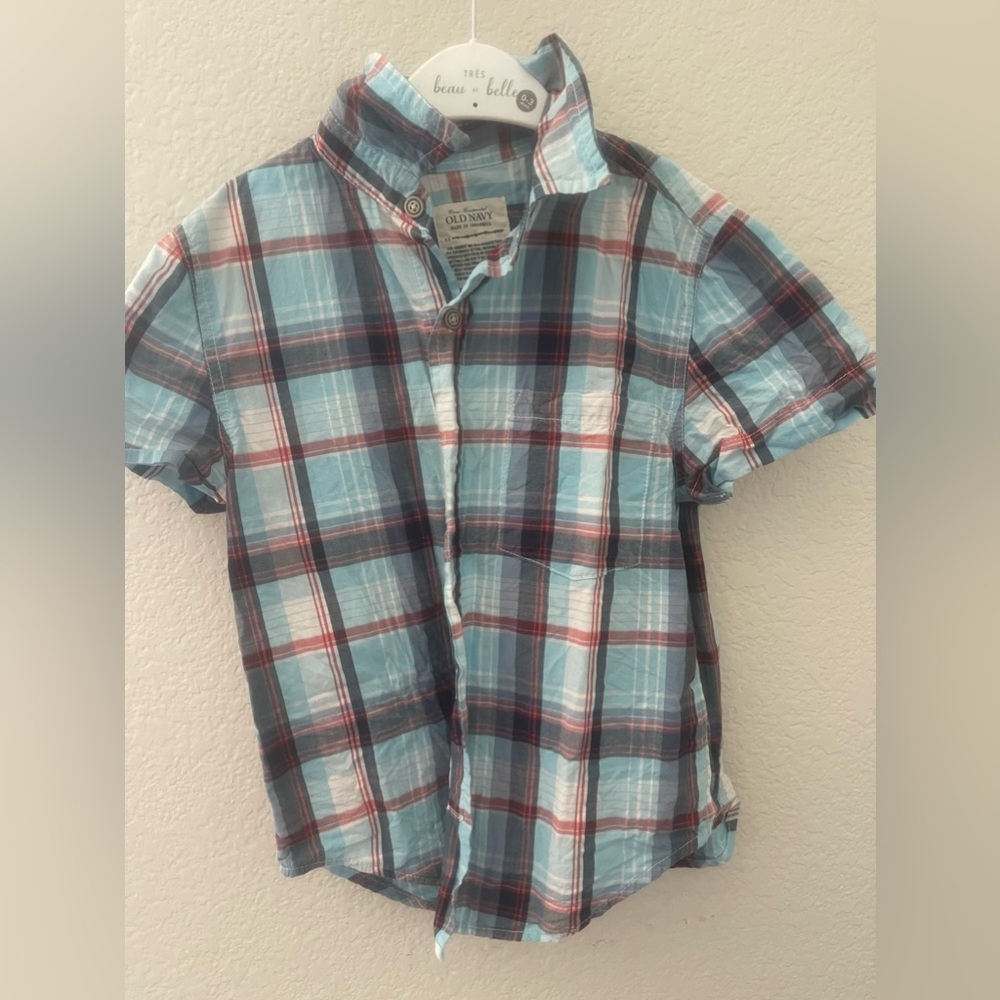 Boys Old Navy Flannel Shirt